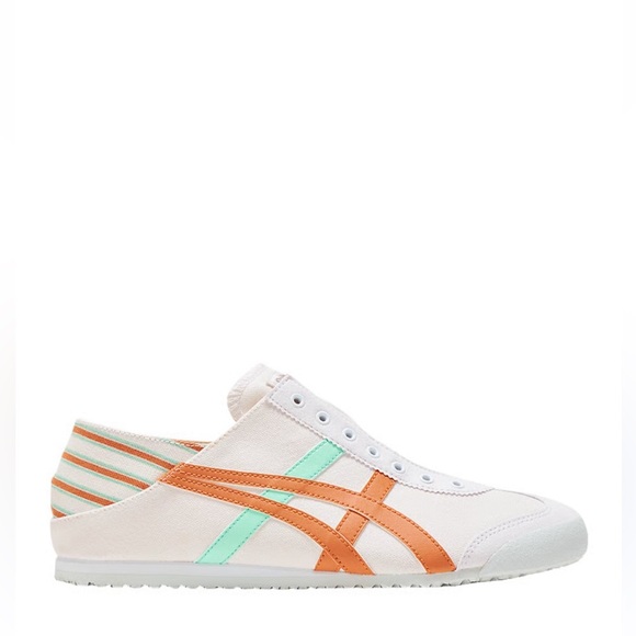 Onitsuka Tiger by Asics Other - ONITSUKA TIGER By ASICS Men’s Mexico 66 Paraty White Orange Low Top Sneaker 10.5